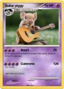 Guitar piggy