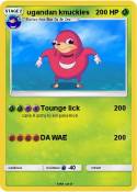 ugandan knuckle