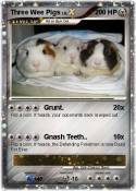 Three Wee Pigs