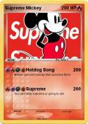Supreme Mickey