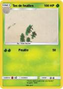 Tas de feuilles