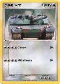 CHAR N°X