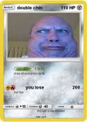 double chin