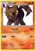 Fire wolf