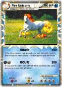 Fire Unicorn