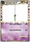 Dinosaur Sword