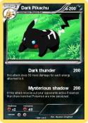Dark Pikachu