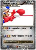 Toad sur yoshi