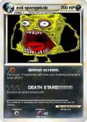 evil spongebob