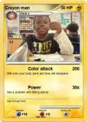 Crayon man