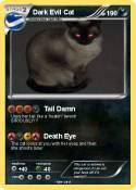 Dark Evil Cat