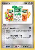 tic tac trio