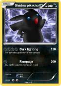 Shadow pikachu