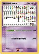 Minecraft items
