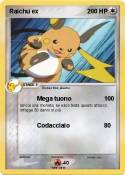 Raichu ex