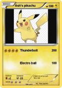 Ash's pikachu