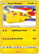 Santa Pikachu