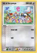 All of the pony