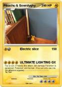 Pikachu & Sowrd
