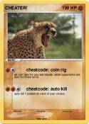 CHEATER!