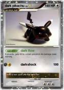 dark pikachu