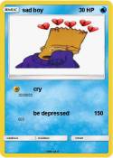 sad boy