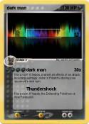 dark man