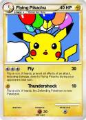 Flying Pikachu