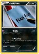 Final Exam