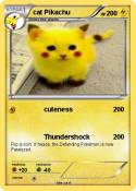 cat Pikachu