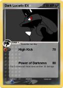 Dark Lucario