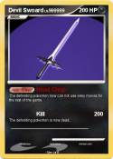 Devil Swoard
