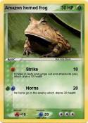Amazon horned