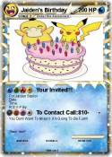 Jaiden's Birthd