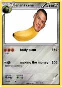 banana cena