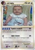 evil baby