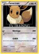 eevee train