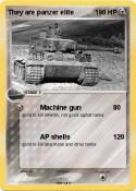 They are panzer