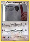 Zorua's Word