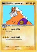 Zeus God of