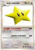 étoile invincib