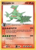 M sceptile GX