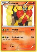 fire lion ex