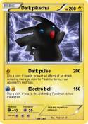 Dark pikachu