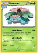 M venusaur