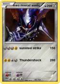 neo metal sonic