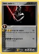 dark vador x