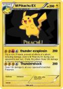 M Pikachu EX