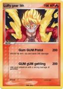 Luffy gear 5th