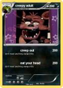 creepy adult